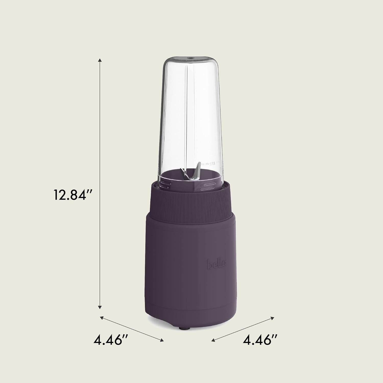 image:imagebella 6 Pcs Portable Rocket Blender Juicer amp Smoothie Maker Press amp Twist Design EverGood amp BPA Free Dishwasher Safe Parts 4 Tip Stainless Steel Blade Cord Wrap 240 Watt Motor SurfPlum