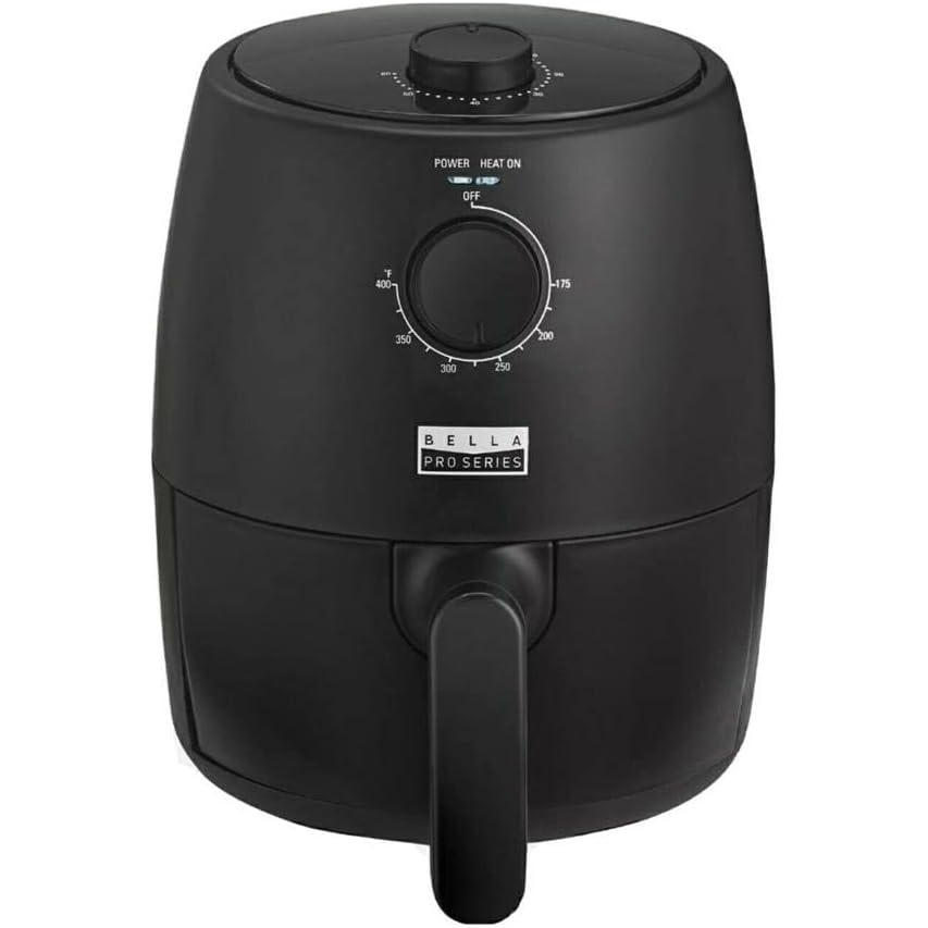 image:imageBlack 2 Quart Air Fryer from Bella