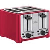 Stainless Steel and Red
